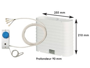 Evaporador nevera máx 130 L para grupo frío BD35F DOMETIC
